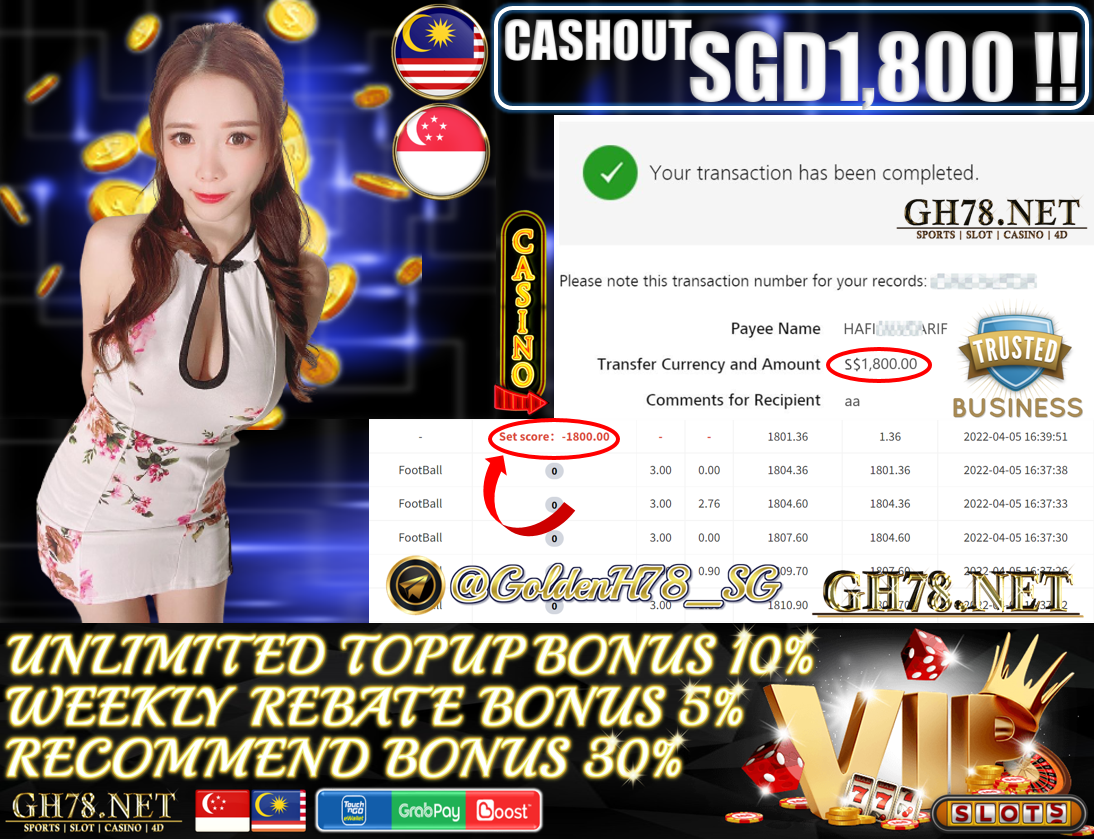 PUSSY888 '' FOOTBALL CARNIVAL '' CUCI  SGD 1,800 ♥