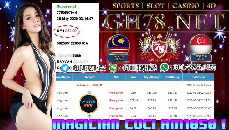 MMBER MAIN MAGICIAN CUCI RM1850 !!