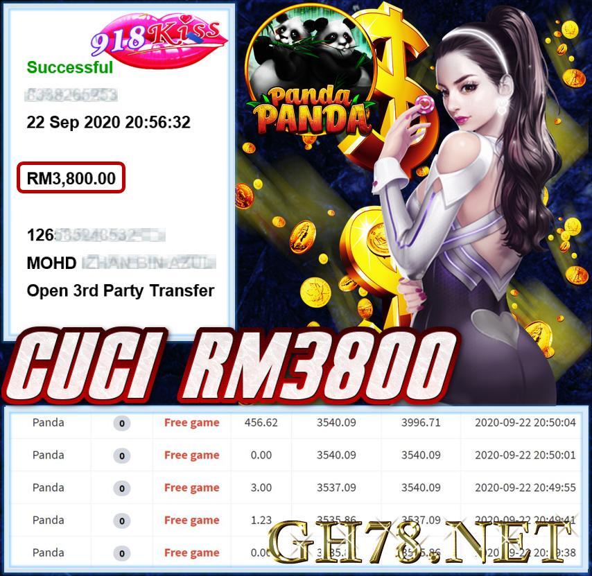 MEMBER MAIN 918KISS CUCI RM2800