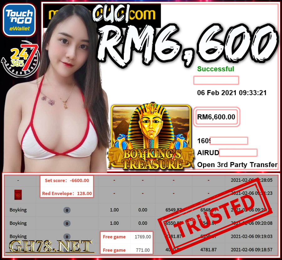 MEMBER MAIN MEGA888 CUCI RM6,600 !!!